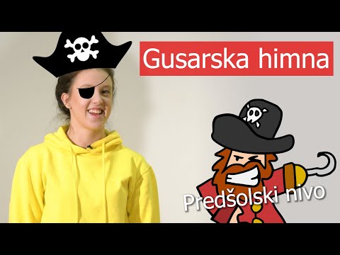 PLESNO MESTO ONLINE - Gusarska himna (ples za otroke) - teaser