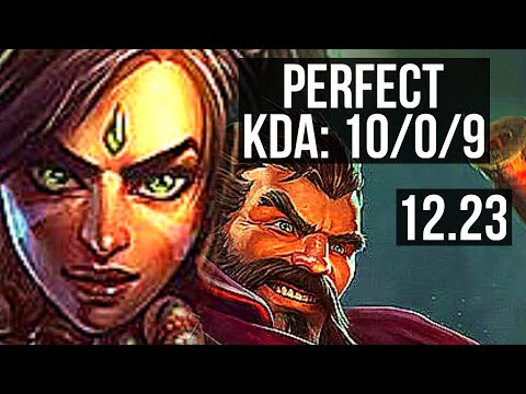 NIDALEE vs GRAVES (JNG) | 10/0/9, 70% winrate, Legendary | KR Master | 12.23