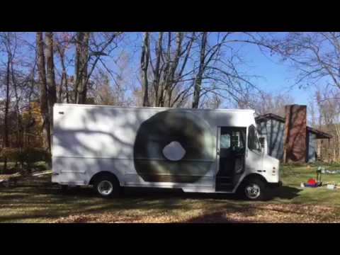 Step Van Conversion to Sparkling Art Mobile Boutique Gallery