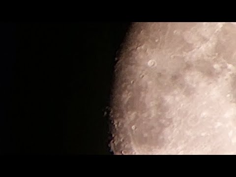 LA LUNA VISTA AL CANNOCCHIALE🔭