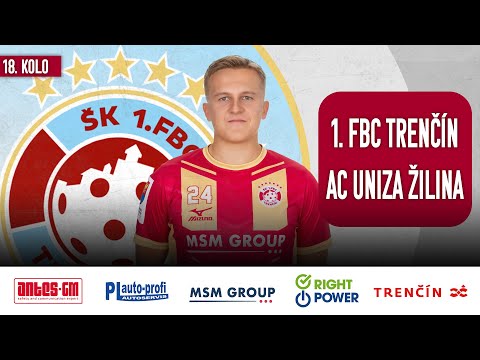 LIVESTREAM | Extraliga muži | 1. FBC Trenčín - FBC Grasshoppers AC UNIZA Žilina | 25.1.2026