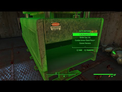 If you use an "Auto Butcher" you can save time by putting bodies in the sides