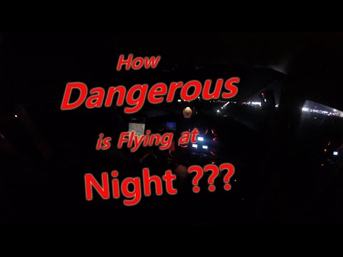 Is flying at night more dangerous?