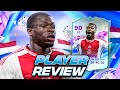 4⭐4⭐ 90 FUTURE STARS EVOLUTION BROBBEY PLAYER REVIEW | FC 24 Ultimate Team