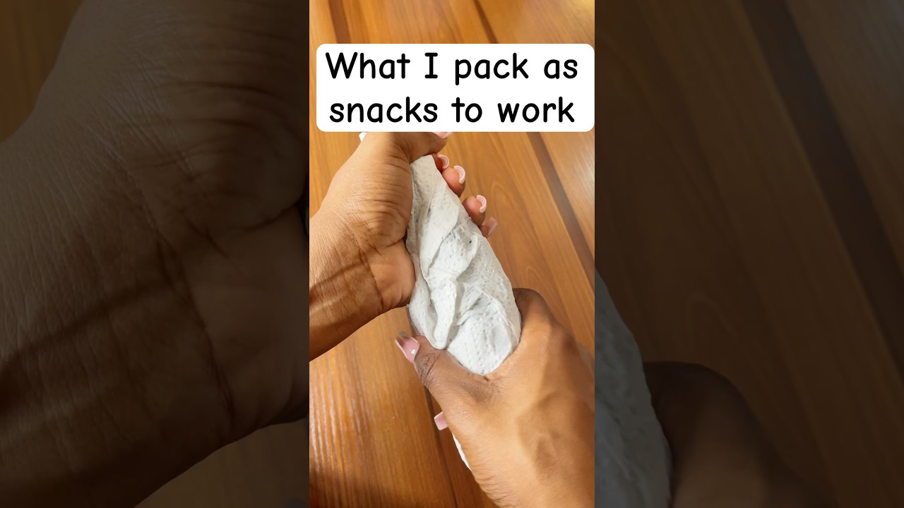 Steal my healthy Work Snacks idea🤗 #snacks #shorts #shortvideo #youtubeshorts #snack #healthyfood