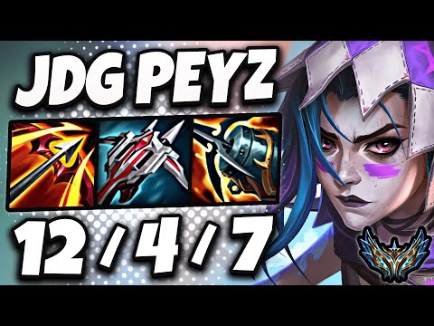 Jinx vs Tristana ADC [ Peyz + TripleKill ] Patch 14.24 Korea Challenger ✅