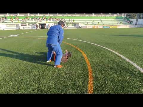 Demonstração sábado dia 27 no jogo de apresentação da equipa seniores do Ermesinde Sport Club.