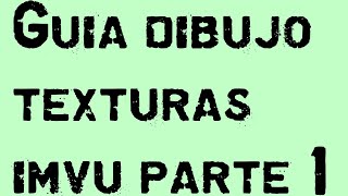 Guía de dibujo de texturas