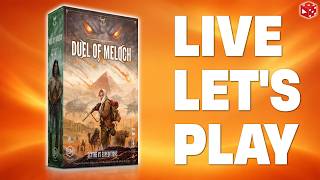 Live Let's Play: Duel of Meloch | Scythe vs Expeditions als Duel Spiel | Flo & Ben