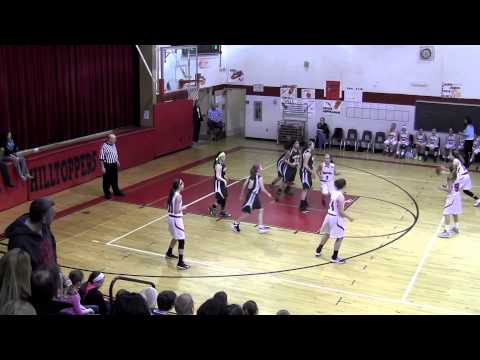 Chardon Hilltoppers 7th Grade Girls vs. Eastlake 1-22-15