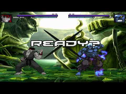xWPx Mugen Battles #234: Dark Ryu vs Oni