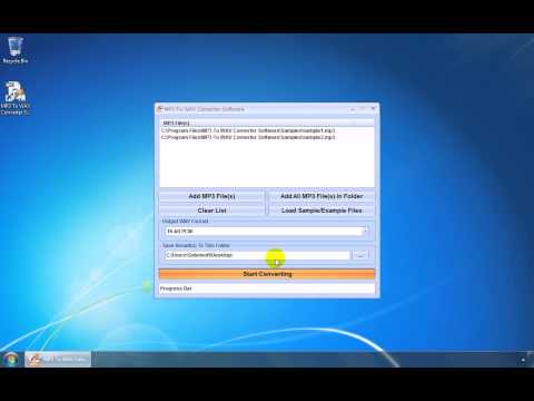 MP3 To WAV Converter Software