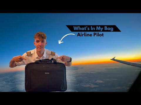 What's In An Airline Pilot's Flight Bag