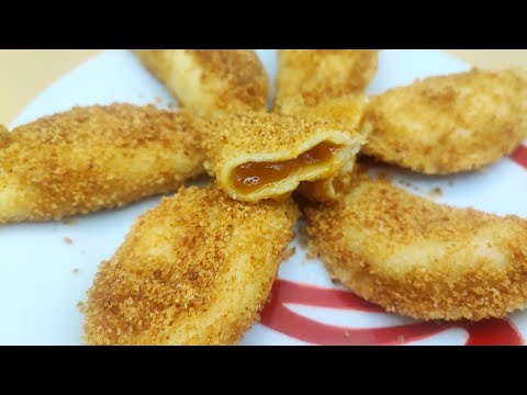 ravioli rumeni con la marmellata