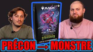 On transforme ce précon Strixhaven en MONSTRE (Rootha Prismari) - MTG FR EDH COMMANDER