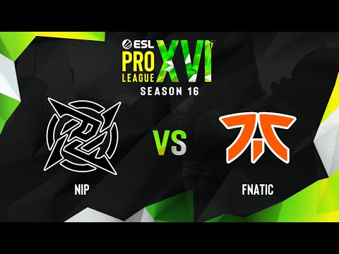 NiP vs fnatic | Map 2 Overpass | ESL Pro League Season 16 - Group A
