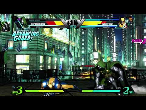 KO Speedboat Spencer, Super Skrull, Doctor Doom vs D4RK ONION Wolverine, Hawkeye, Ryu   Inferno XXIV UMVC3