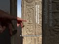 Guess the name 😂 reading Egyptian hieroglyphics #shorts