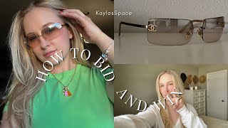 HOW TO BID ON EBAY AND WIN | EBAY AUCTION & BUYING TIPS | VINTAGE DESIGNER PIECES FOR LESS