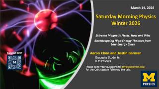 Saturday Morning Physics | Van Loo Student Presentations