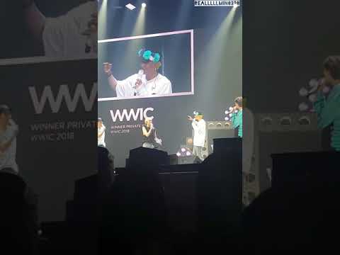 180617 INNER CIRCLE MESSAGE EVENT - WINNER 위너 MINO FOCUS WWIC2018