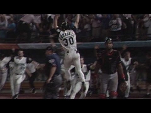 WS1997 Gm7: Fish win first WS on Renteria's walk-off