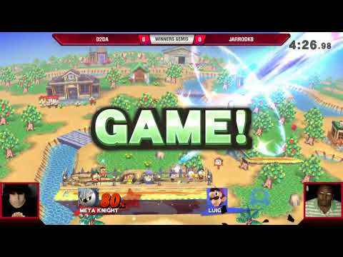 VS Weekly 5/10/18 - Winners Semis - D2da (Meta Knight) vs JarrodKB (Luigi) - Smash 4
