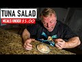 Healthy Meals Under $1 Dollar - Tuna Salad (HIGH PROTEIN)