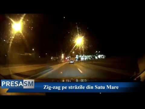 taximetrist circula zig zag prin satu mare