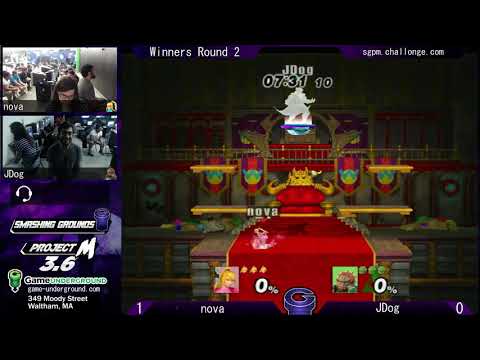 SG at GU 18.5 WR2 - nova (Zero Suit Samus) vs JDog (Marth, Ganondorf)