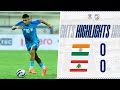 India 0-0 Lebanon | Hero Intercontinental Cup 2023 | Full Highlights