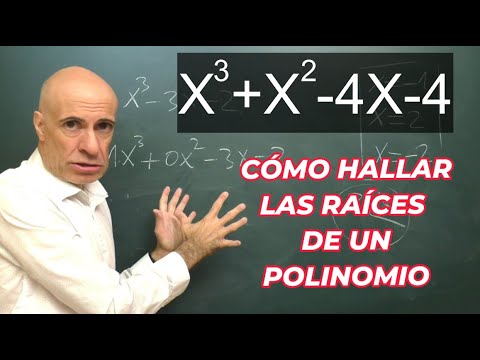 CÓMO HALLAR LAS RAÍCES DE UN POLINOMIO. Álgebra Básica