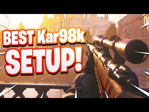 GODLY Kar98k CLASS SETUP ON MODERN WARFARE... (SNIPER MARKSMAN RIFLE)
