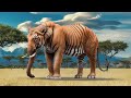TIGER And ANIMALS Hybrids Rhino Elephant Giraffe