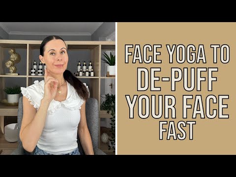 Cortisol Face? 10 Minute Face Yoga To De Puff Fast