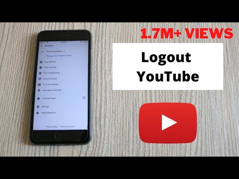 How to Logout of YouTube Account on Mobile (Updated) | Sign out of Youtube Account