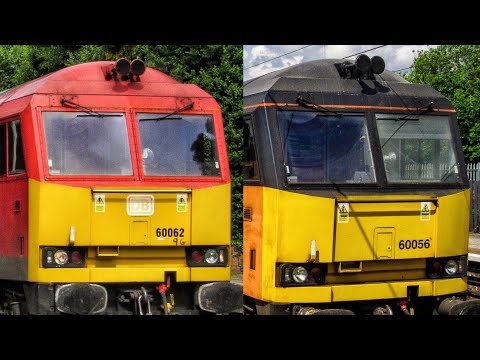DB / GBRf Class 60 Compilation 2020 - 2023 |  Ashburys / Drax / Lostock Arpley Circuit
