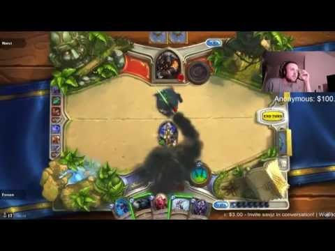 Forsen's Arena Miracle Rogue - Hearthstone