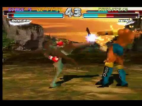 Tekken Tag Tournament (Arcade Version) - Tetsujin & Roger