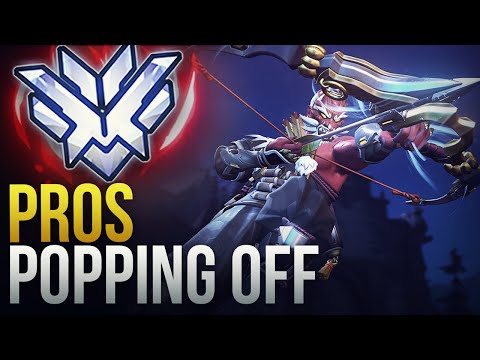 PROS POPPING OFF #25 - Overwatch Montage