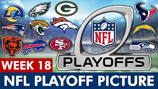 NFL Playoff Picture: NFC & AFC Clinching Scenarios, NFL Week 18 Schedule, Wild Card Race & Standings