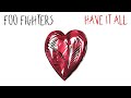 Foo Fighters - Have It All (Million Dollar Demo)