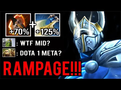 NEW META Battle Fury Sven Mid +245% Cleave DMG Epic RAMPAGE Dota 1 Team Wipe Build Imba WTF Dota 2