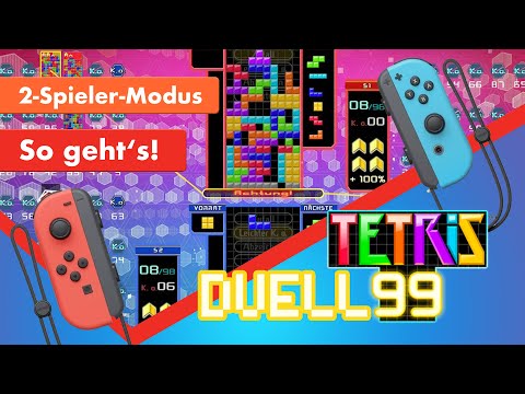 Tetris Duell 99: So spielt ihr zu zweit an einer Nintendo Switch!
