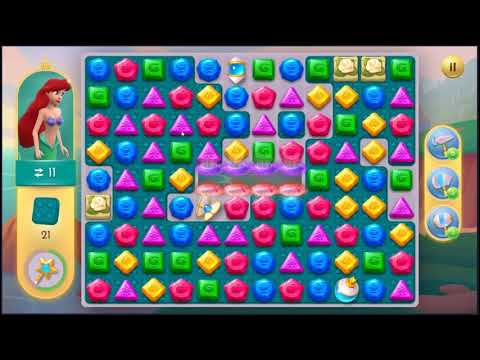 Disney Princess Majestic Quest Level 191 - NO BOOSTERS + FULL STORY 👸 | SKILLGAMING ✔️