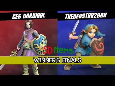 SDitems Winner's Finals: CES Narwhal (Hero) vs TheDevstar2000 (Young Link)
