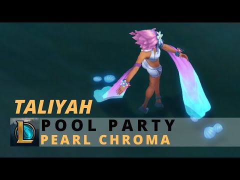 Pool Party Taliyah Pearl Chroma - League Of Legends