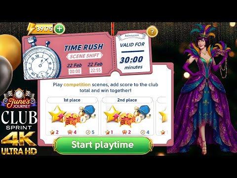 JUNE'S JOURNEY 22-22 FEB 2026 TIME RUSH ( Scene Shift ) COMPETITION [4K UHD 60FPS]