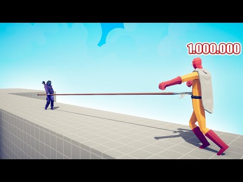1.000.000 DAMAGE PIKE 1 vs 1 TOURNAMENT - TABS | Totally Accurate Battle Simulator 2023
