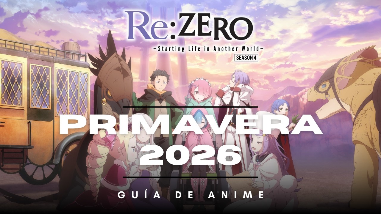 Guía de Anime: Primavera 2026 (IA)